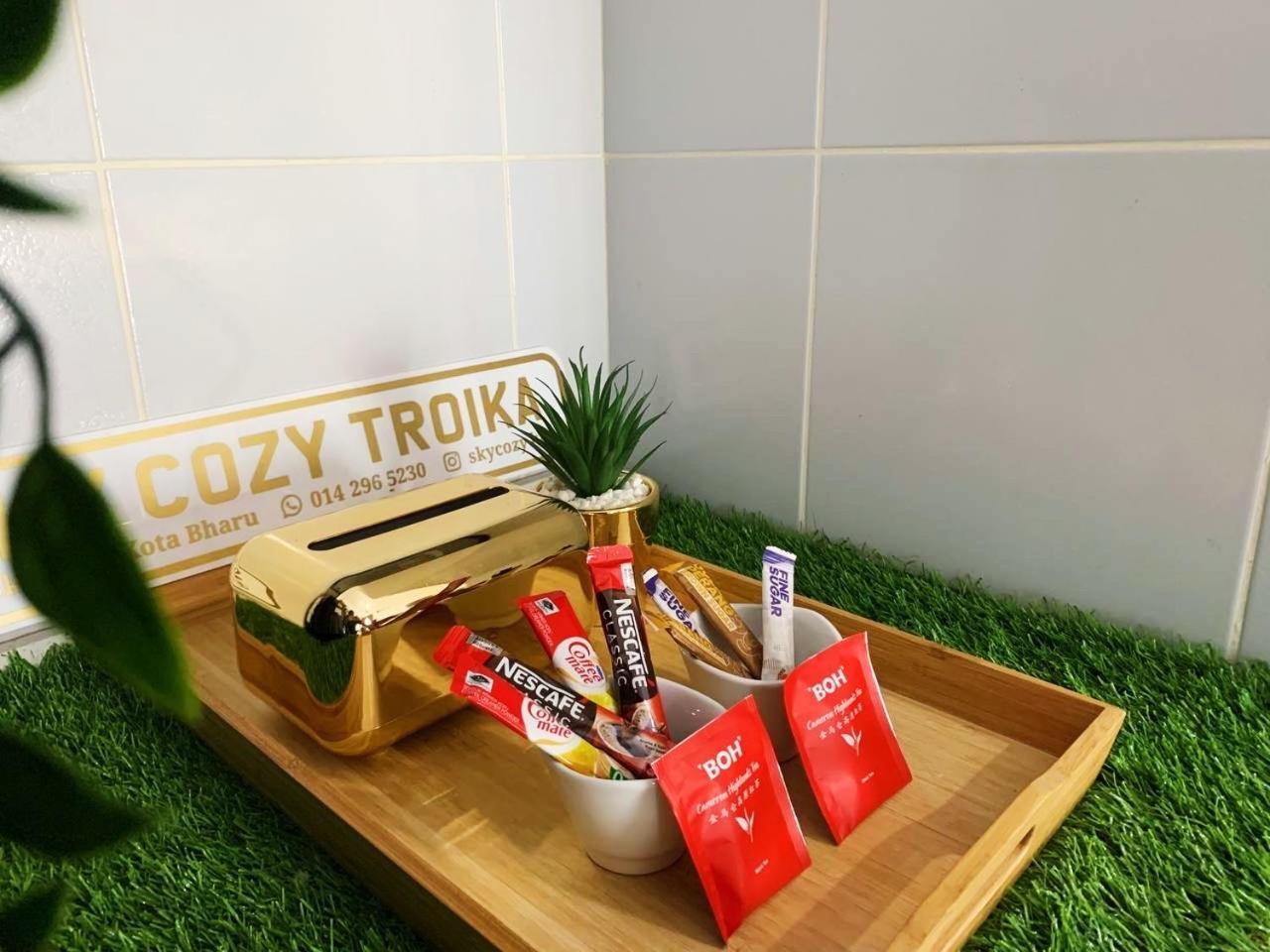 Sky Cozy Troika Residence, 1 Bedroom 4-6 Pax, 2 Bedrooms 6-8 Pax, Pool Vew, Sky & City View, Free Parking, Pool, Unlimited Wifi & Netflix كوتا بْهارو المظهر الخارجي الصورة