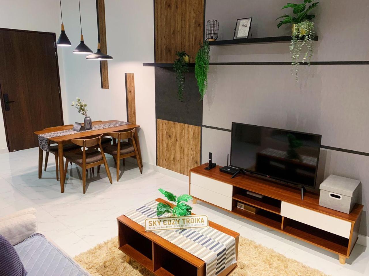 Sky Cozy Troika Residence, 1 Bedroom 4-6 Pax, 2 Bedrooms 6-8 Pax, Pool Vew, Sky & City View, Free Parking, Pool, Unlimited Wifi & Netflix كوتا بْهارو المظهر الخارجي الصورة