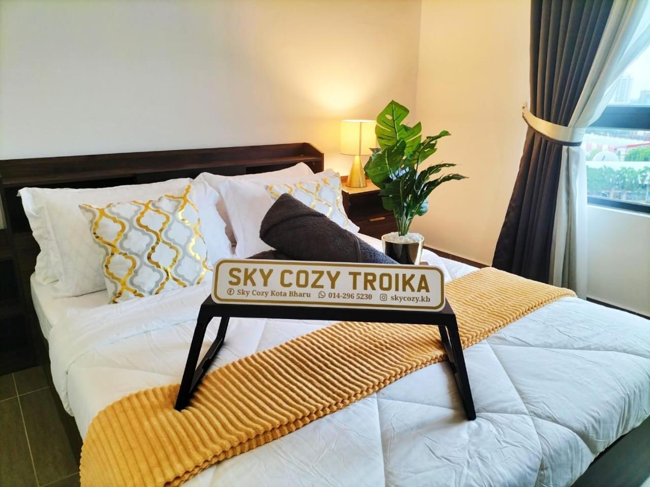 Sky Cozy Troika Residence, 1 Bedroom 4-6 Pax, 2 Bedrooms 6-8 Pax, Pool Vew, Sky & City View, Free Parking, Pool, Unlimited Wifi & Netflix كوتا بْهارو المظهر الخارجي الصورة
