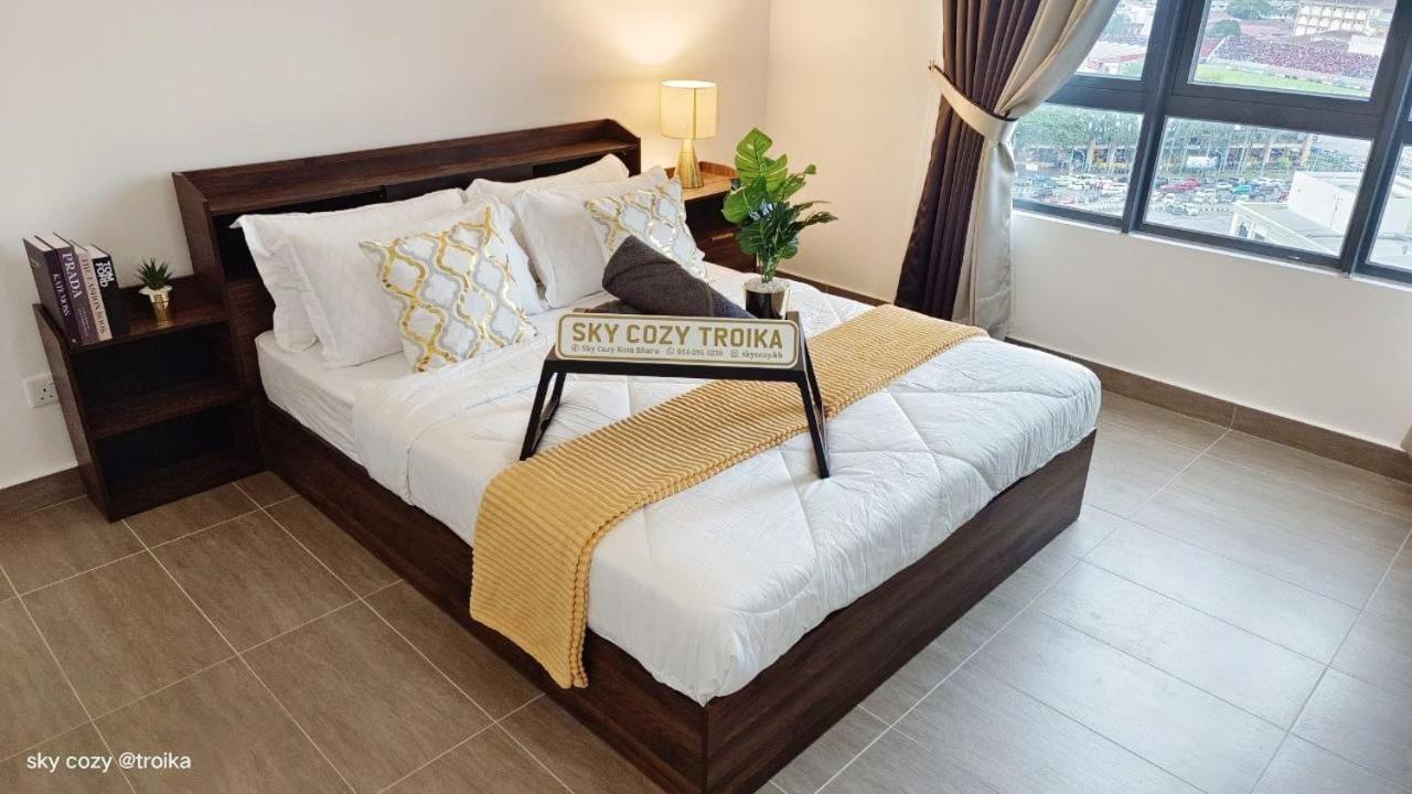 Sky Cozy Troika Residence, 1 Bedroom 4-6 Pax, 2 Bedrooms 6-8 Pax, Pool Vew, Sky & City View, Free Parking, Pool, Unlimited Wifi & Netflix كوتا بْهارو المظهر الخارجي الصورة