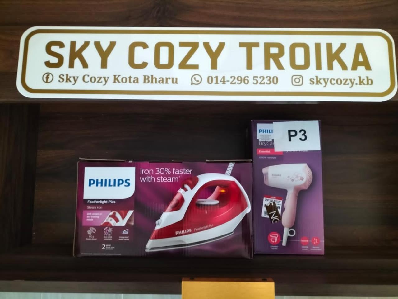 Sky Cozy Troika Residence, 1 Bedroom 4-6 Pax, 2 Bedrooms 6-8 Pax, Pool Vew, Sky & City View, Free Parking, Pool, Unlimited Wifi & Netflix كوتا بْهارو المظهر الخارجي الصورة